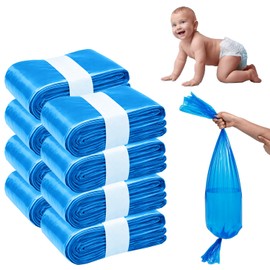 My Happy Nappy 8 Ricariche Compatibili con Tommee Tippee Twist & Click, Sangenic Tec, Simplee Sangenic e LitterLocker – Sacchetti Profumati 8 Metri Anti-Odore