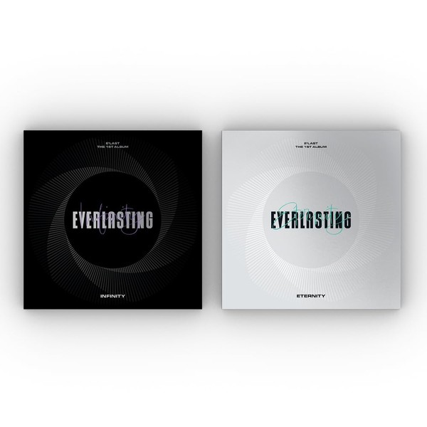 E'LAST EVERLASTING 1st Album Standard Random Version CD+1p Folded Poster