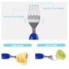 Lehoo Castle 6 Pieces Toddler Utensils, Kids Silverware for 2