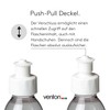 VENTON Set of 3 Empty Plastic Bottles for Filling 100