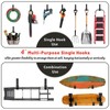 SunVFaFa Garage Hooks 4 Inch, 6 Pack Heavy Duty Wall