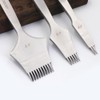 Professional Leather Craft French Angled Chisel Leather Craft Tools Hole