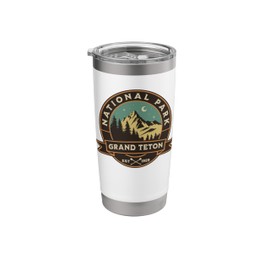Grand Teton National Park Stainless Steel Insulated Tumbler
