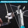 LEONTOOL 6 Inches Optical Trident Pliers Adjusting Eyeglasses Leg Eyeglass