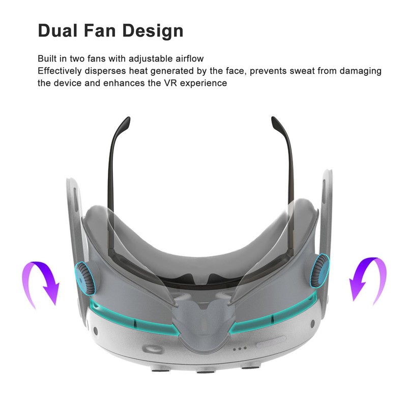 VR Cooling Face Pad Replacement Soft Comfortable VR Face Pad