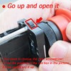 mxuteuk mxuteuk 2pcs 22mm 2 NC Red Mushroom Emergency Stop
