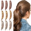 9Pcs Banana Clip Classic Retro 80’s Style Hair Comb Durable