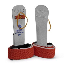 US Glove Women Hot Shot Padded Uneven Bar Grips - Womens Gymnastics Bar Grips with Padded Cuffs - Youth to Adult Girl Sizes - Made in USA - Size: 00 (5 3/8") - Hook & Loop
