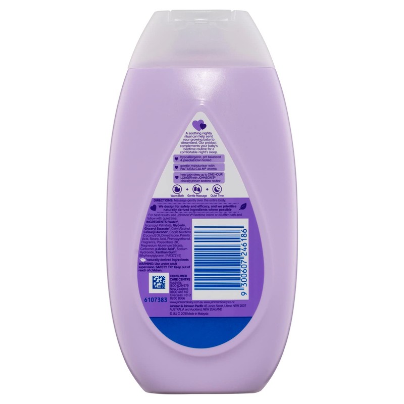 Johnson's Bedtime Gentle Calming Jasmine & Lily Scented Moisturising Baby