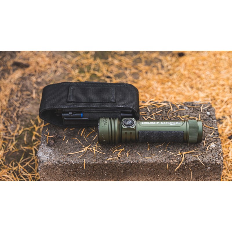 Olight Seeker 3 Pro OD Green Rechargeable Waterproof Flashlight, 4200