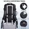 WITZMAN Travel Backpack for Men Fits 16 inch Luggage Bag