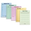 Mini Undated Weekly Planner Scheduler Planning Notepad - Horizontal Days