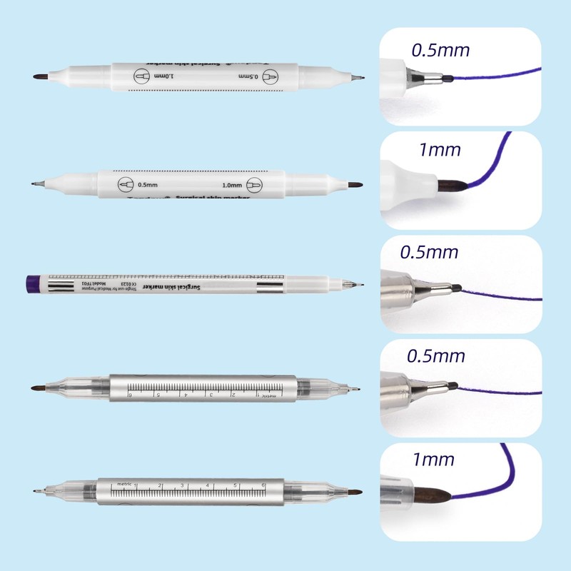ATOMUS Marker Pen for Tattoo Microblading Eyebrow Reshaping Mark and
