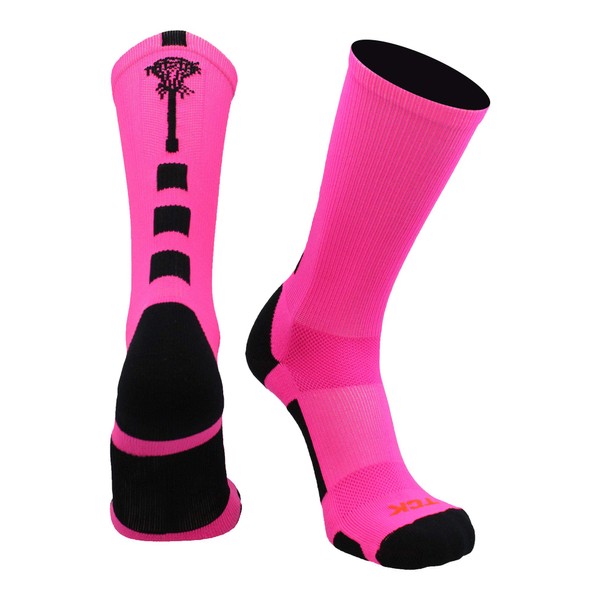 TCK Midline Lacrosse Logo Crew Socks