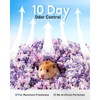 BUCATSTATE Hamster Bedding 70L, 99% Dust-Free Guinea Pig Paper Bedding