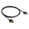 Meliconi 497014 2 m HDMI Ultrathin Cable - Black