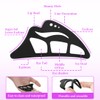 IKOPFLN Eyeshadow Stencil, Pack of 3 Eyeshadow Tools, Eyeshadow Applicator,
