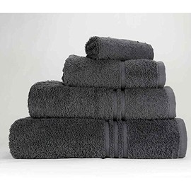Blue Label 500gsm Plain Charcoal Grey Bath Sheet (SEE SIZE OPTIONS)