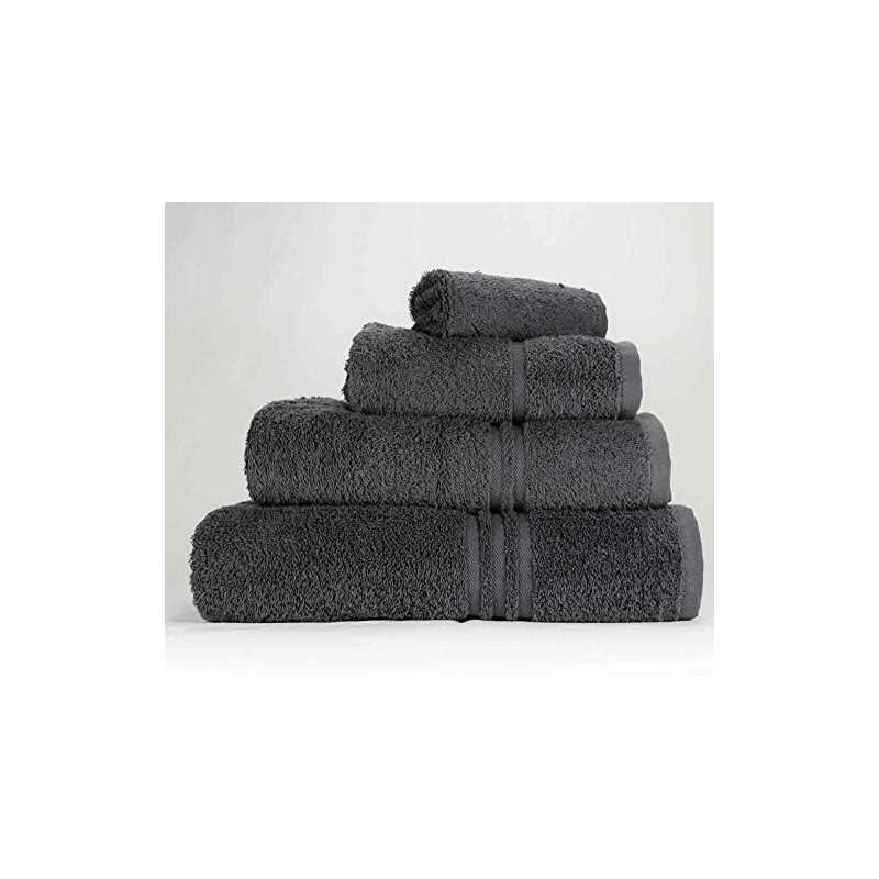 Blue Label 500gsm Plain Charcoal Grey Bath Sheet (SEE SIZE