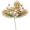 Save Dollar Stores Reindeer Gold Berry Pick for Christmas Decorations