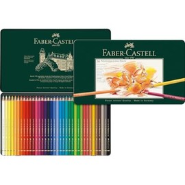 Faber-Castell Polychromos Profesionales para Arte con 36 distintos Colores, set colores de calidad profesional, diseñado para ofrecer a los artistas y aficionados una herramienta de dibujo excepcional