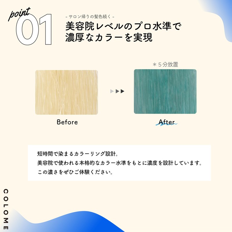 COLOME BLUE Coloring Supplies, Blue, Blue