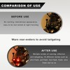 KVAEY 2PCS Wireless LED Strobe Lights with Remote Control, 8