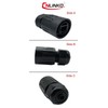 CERRXIAN RJ45 Femle to Female Coupler Panel Mount Waterproof Connector