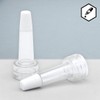 Cone-shaped ampoule stopper, transparent 13mm vial, essence storage lid, skin care / 꼬깔캡 앰플 마개 투명 13파이 바이알 에센스 보관 뚜껑 피부 관리