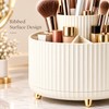 Rotating Makeup Organizer for Daily Beauty Storage – Easy-Access Plastic