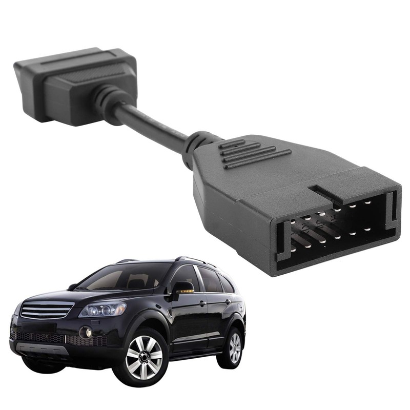 Leapiture Professional 12Pin Male To OBD1 OBD2 16Pin Female Adapter