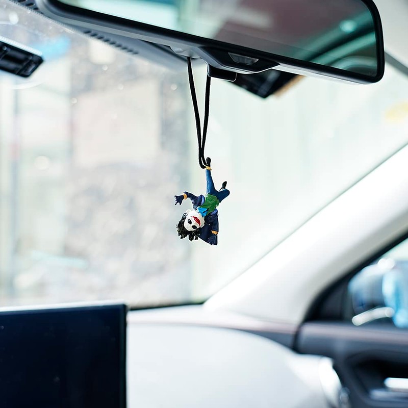 AMIORO Clown Car Pendant Interior Rearview Mirrors Charms Hanging Ornament