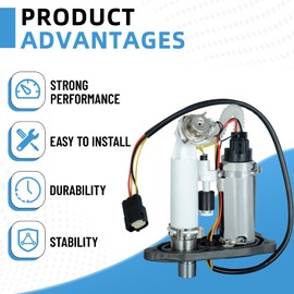 75305-07A 75268-07F 75268-07B Upgraded Fuel Pump Assembly Compatible With Harley Davidson Sportster 1200 883, Forty-Eight, Iron 1200 883, Seventy-Two, XR1200 XL1200 XL883 2007-2019