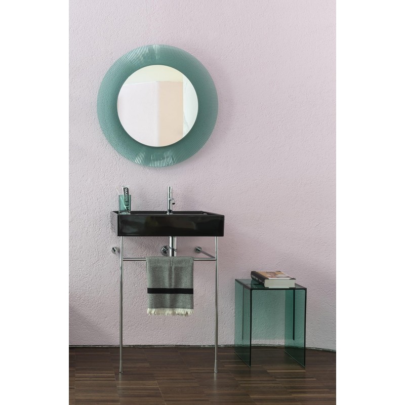 KARTELL Vaso para Cepillos Boxy color Verde, 1 pieza