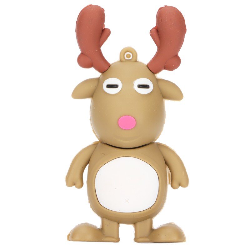 USB Flash Drive Lightweight Portable Safe Reliable Exquisite PVC Christmas