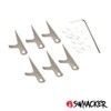 Swhacker Set of 6-125 Grain 2.25 Inch Replacement Blades