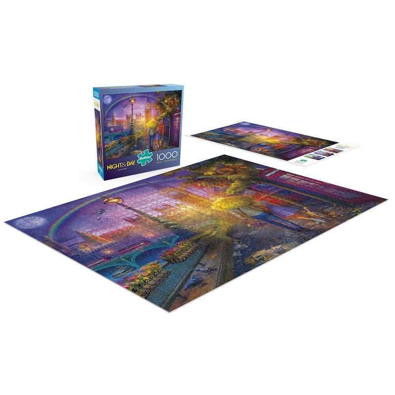 Buffalo Games - London Rain - 1000 Piece Jigsaw Puzzle