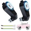 2Pcs 12V Powered Wheels Motor Gearbox RS550 30000RPM High-Speed Motor