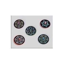 Star Magic Spinning Top 1.6 Inch Set of 5
