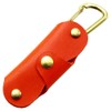 Agility affa "Pick" Key Case, Leather, Simple, Nasukan, Small, Mini,