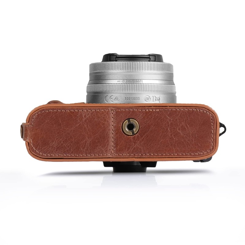 MegaGear MG2016 Ever Ready Genuine Leather Camera Half Case Compatible
