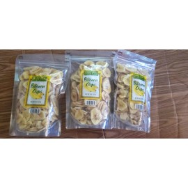 Trader Joe's 3 PACK TRADER JOE'S BANANA CHIPS  8 OZ EACH