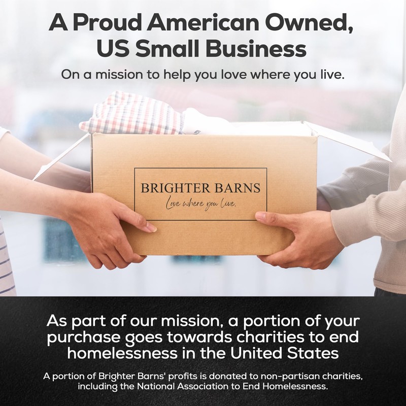 White Salt and Pepper Shakers Set by Brighter Barns -