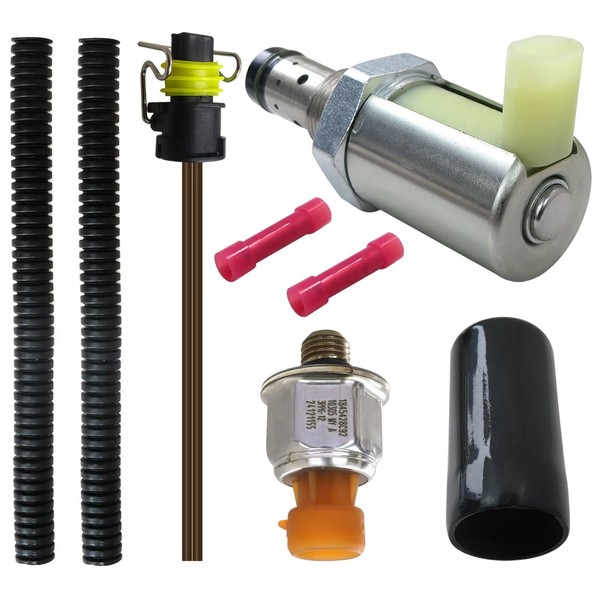 Upgrade 1846057C1 Fuel Pressure Regulator Valve w/ICP Sensor Pigtails for