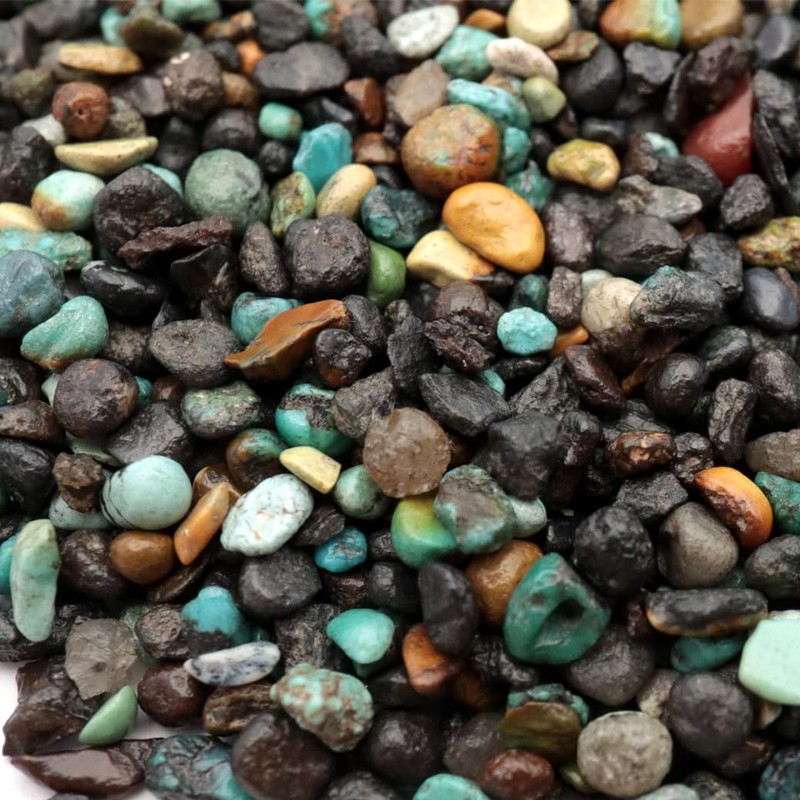 Gold Stone Turquoise, 3.5 oz (100 g), Small Size, Natural