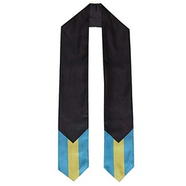 Bahamas Bahamian Flag Graduation Stole/Sash/Scarf
