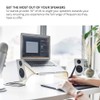 Desktop Sound Stand Base Carbon Steel Material Shock Absorption and