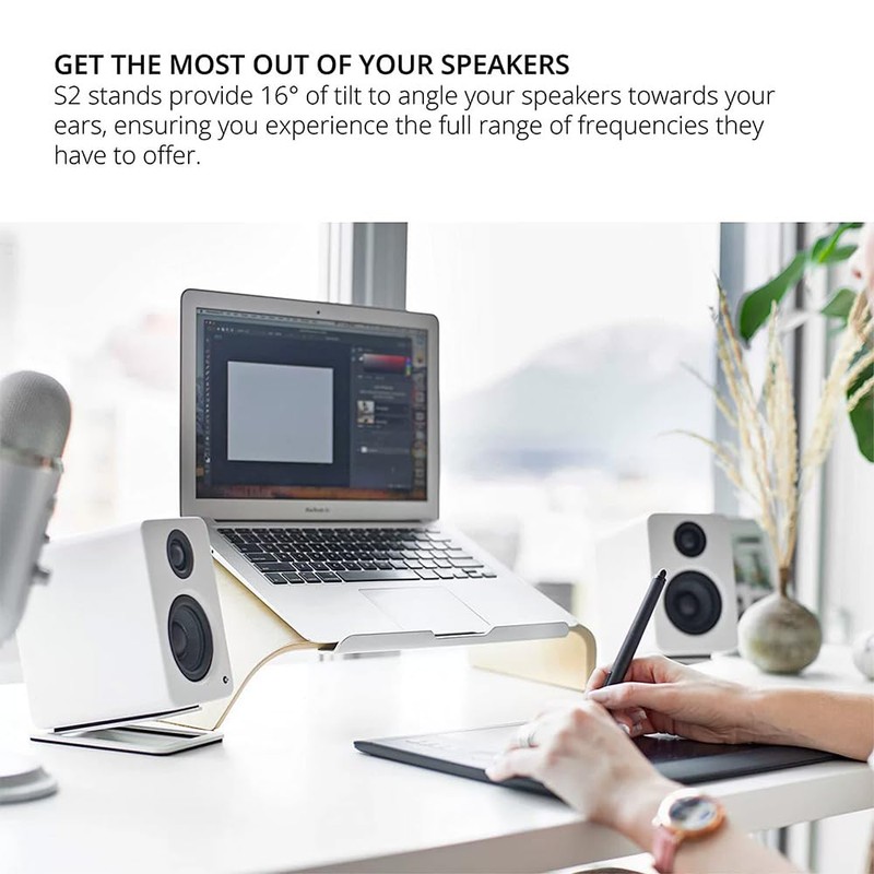 Desktop Sound Stand Base Carbon Steel Material Shock Absorption and