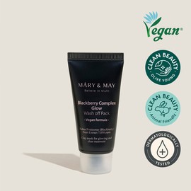 Mary&May [Mary&May]*mini* Blackberry Complex Glow Wash off Pack 30g