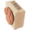Stamps by Impression Paw Print Rubber Stamp - 1.25" Imprint